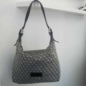 Dooney & Bourke Signature Demin Hobo